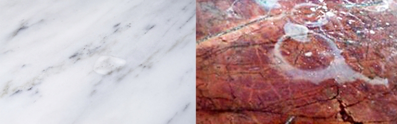 How to remove an etch and polish your marble