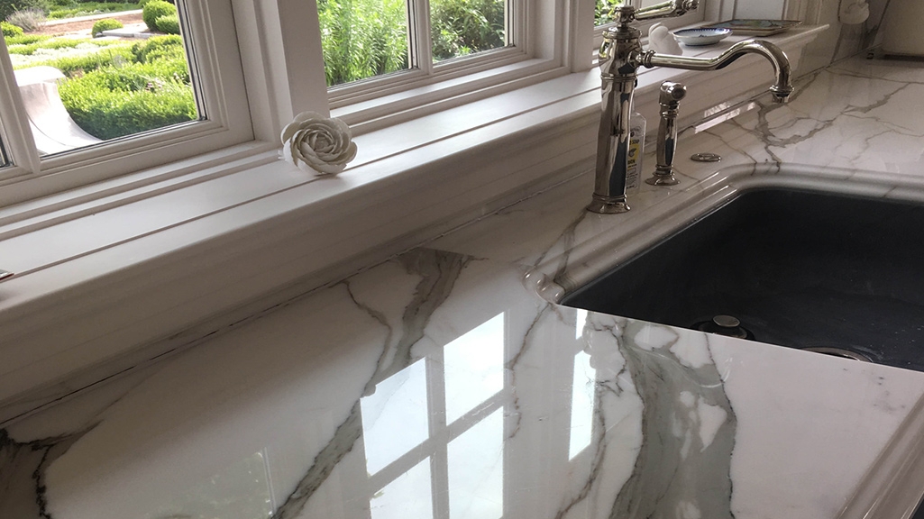Polished Marble Countertop